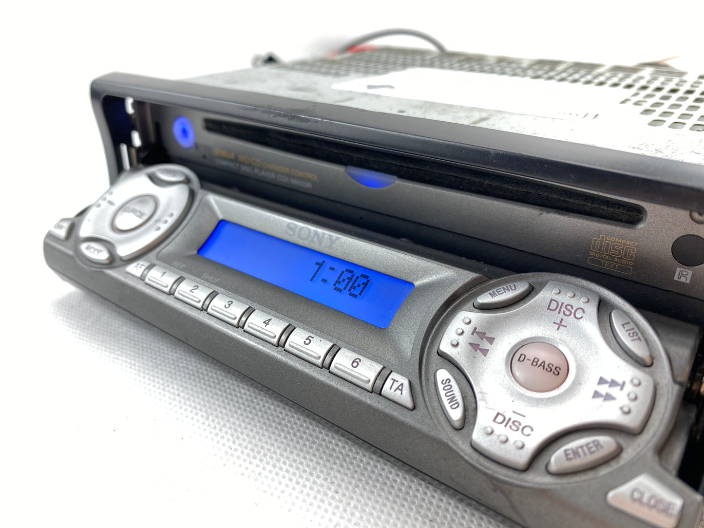2000s Sony CDX-M600R Car CD Radio Player UNLOCKED