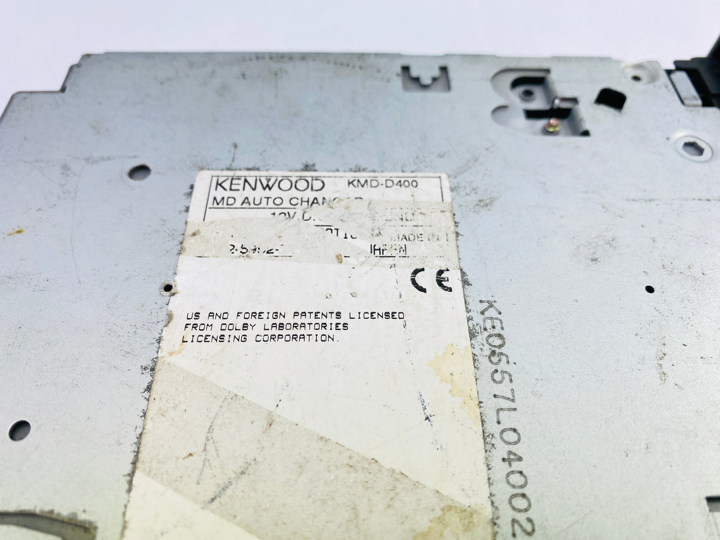 1990s Kenwood KMD-D400 3 Mini Disc Changer + Spectrum Analyzer