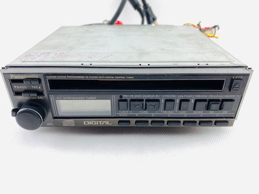 1980s Panasonic (Technics) DP5 / CQ-DP5EG Car CD Radio Player