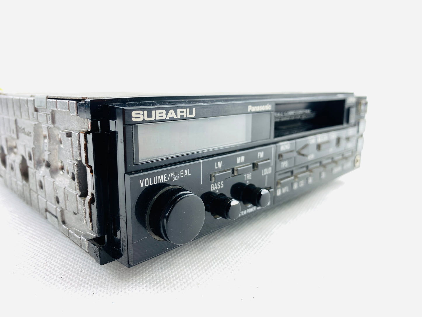 Panasonic CQ-SF196A vintage car radio – fully working with cassette and backlights, includes connectors and optional Bluetooth upgrade