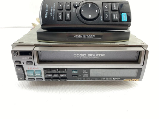 Alpine RUE-4187 remote control for 3DA-7885J head unit