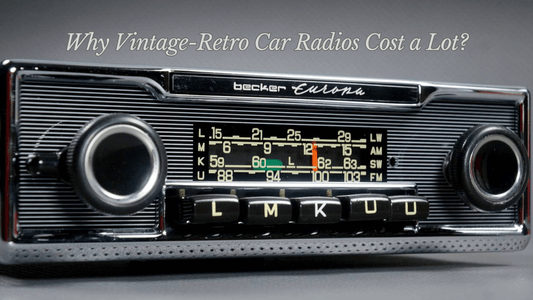 This is Why Vintage Car Radios Cost More