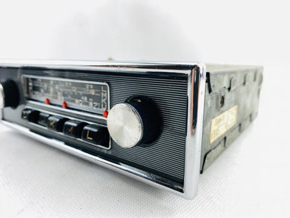 1960s Blaupunkt Essen FM car radio side profile showing metal housing