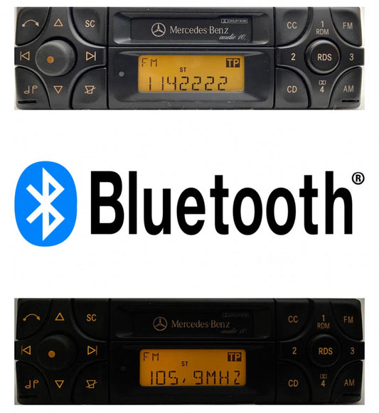 Genuine Mercedes Benz Becker Audio 10 / Cassette Player + Bluetooth