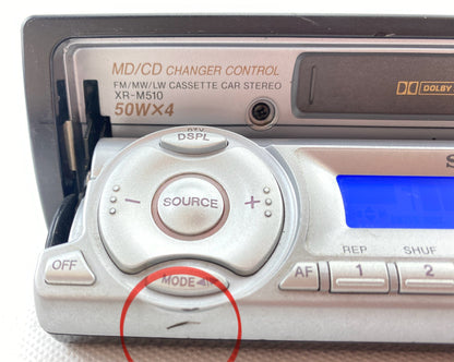 2000s Sony XR-M510 Car Cassette Radio Player