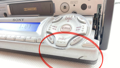 2000s Sony XR-M510 Car Cassette Radio Player