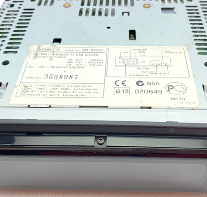 2000s Sony XR-M510 Car Cassette Radio Player
