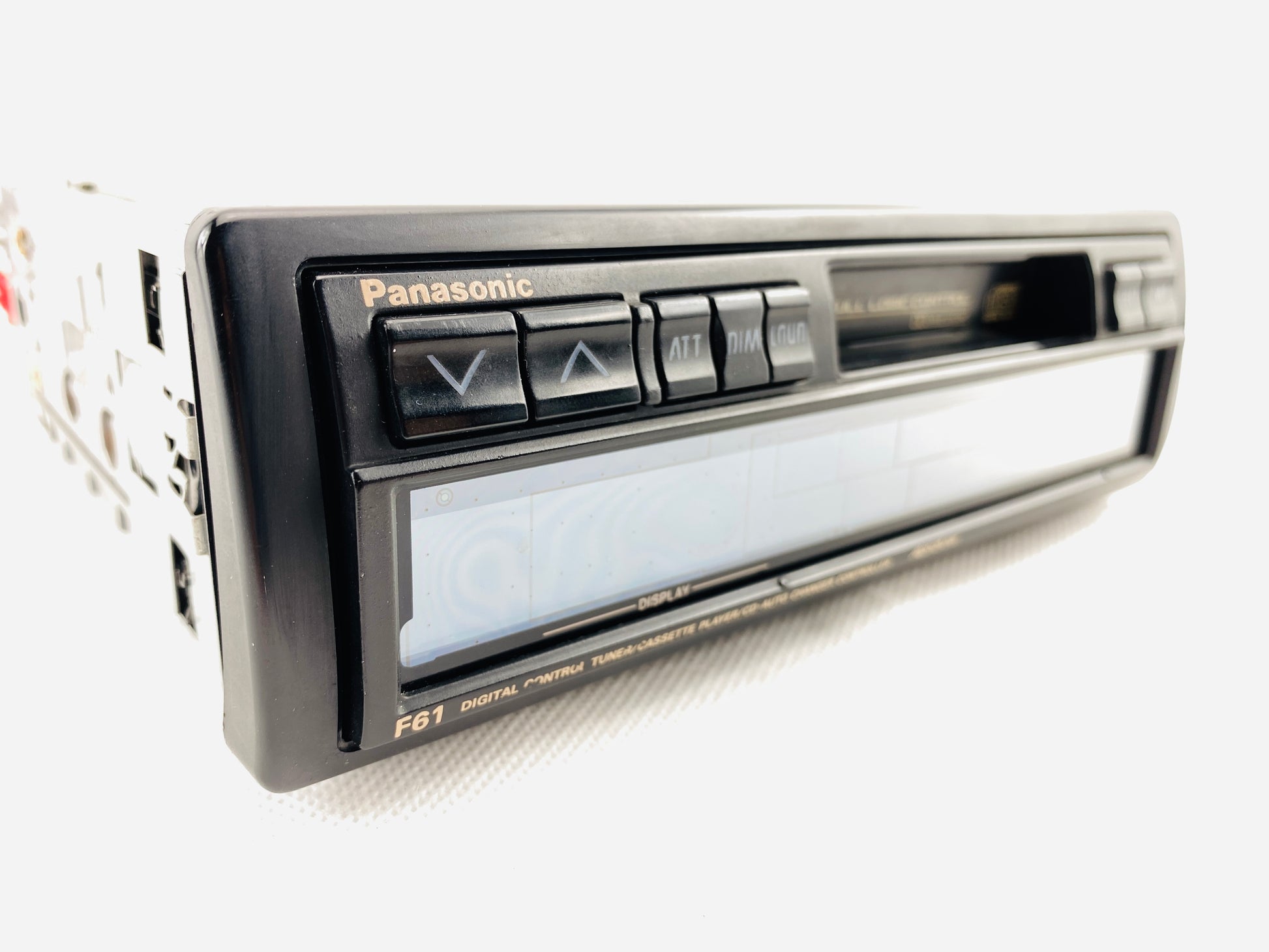1989 Panasonic Technics CQ-F61EG Car Cassette Radio with Touchscreen and Bluetooth – Collector Condition