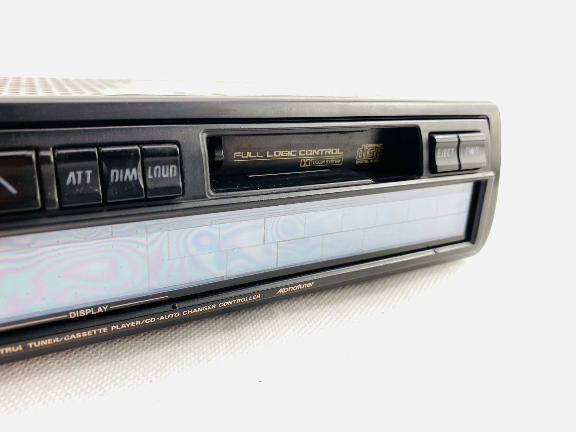 1989 Panasonic Technics CQ-F61EG Car Cassette Radio with Touchscreen and Bluetooth – Collector Condition