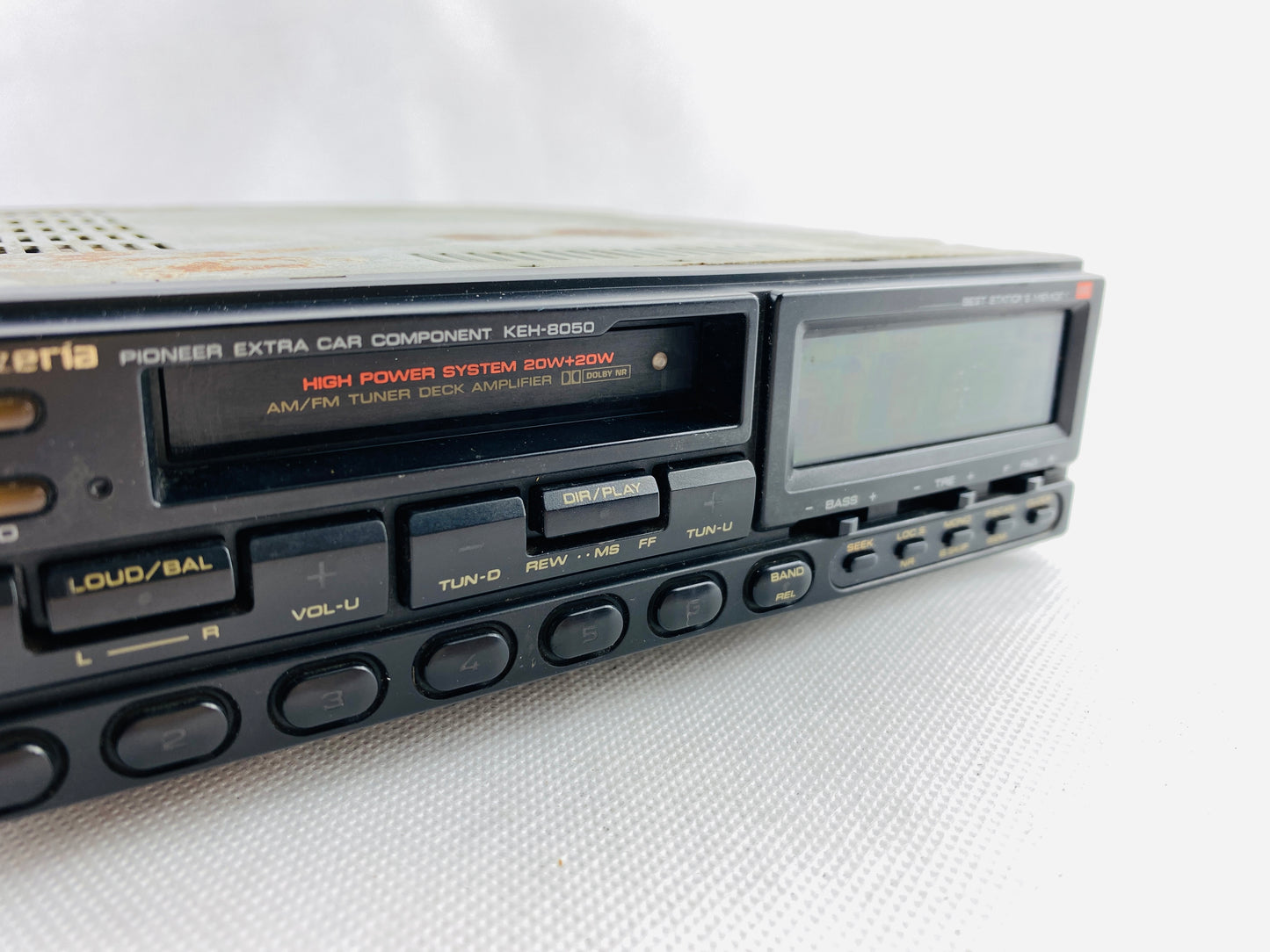 1980s Pioneer Carrozzeria KEH-8050 Car Cassette Radio JAPAN