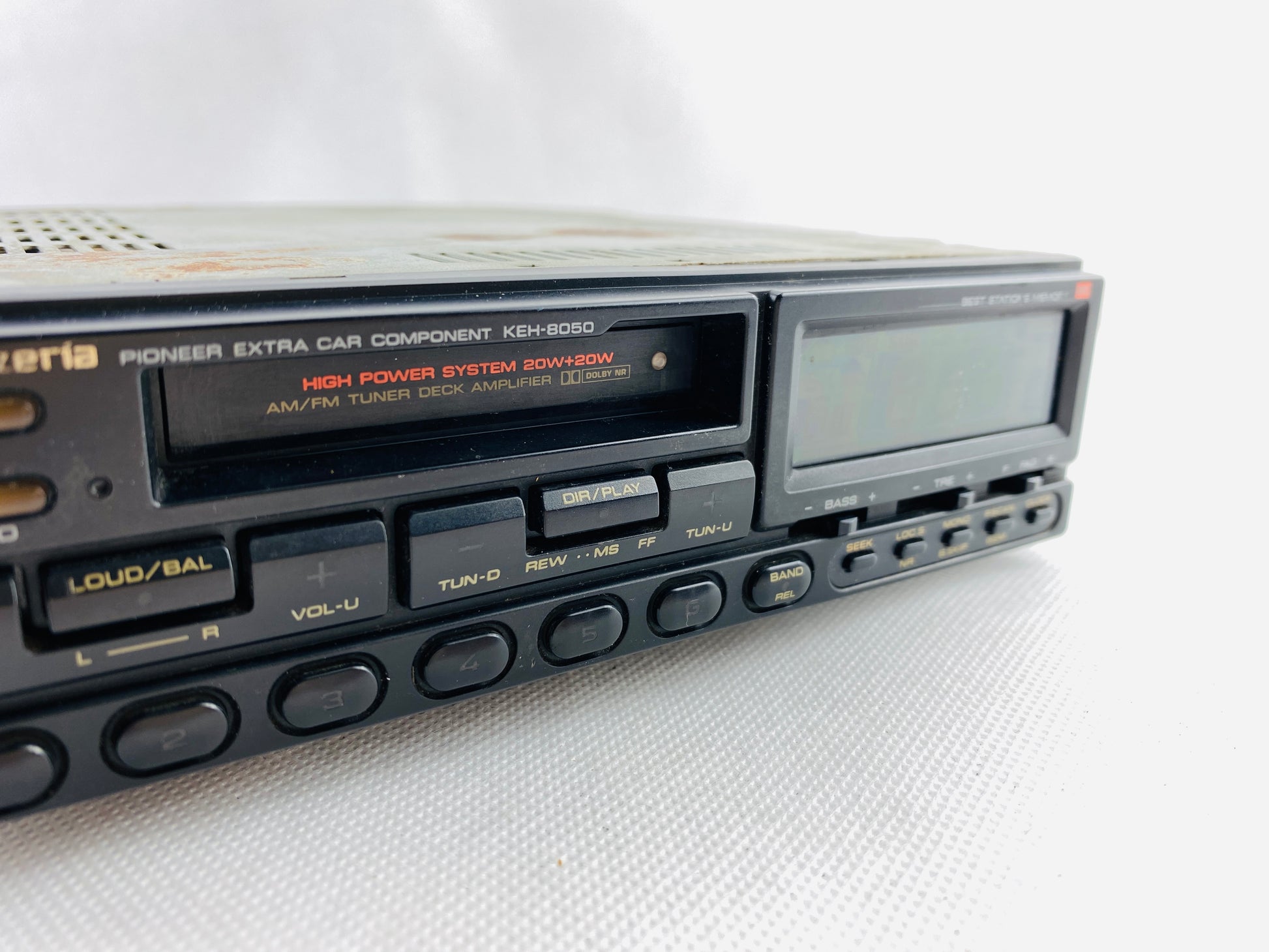 1980s Pioneer Carrozzeria KEH-8050 Car Cassette Radio JAPAN