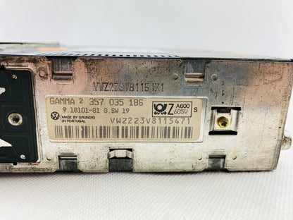 1980s VW Gamma 2 Car Cassette Radio Player ( Grundig )