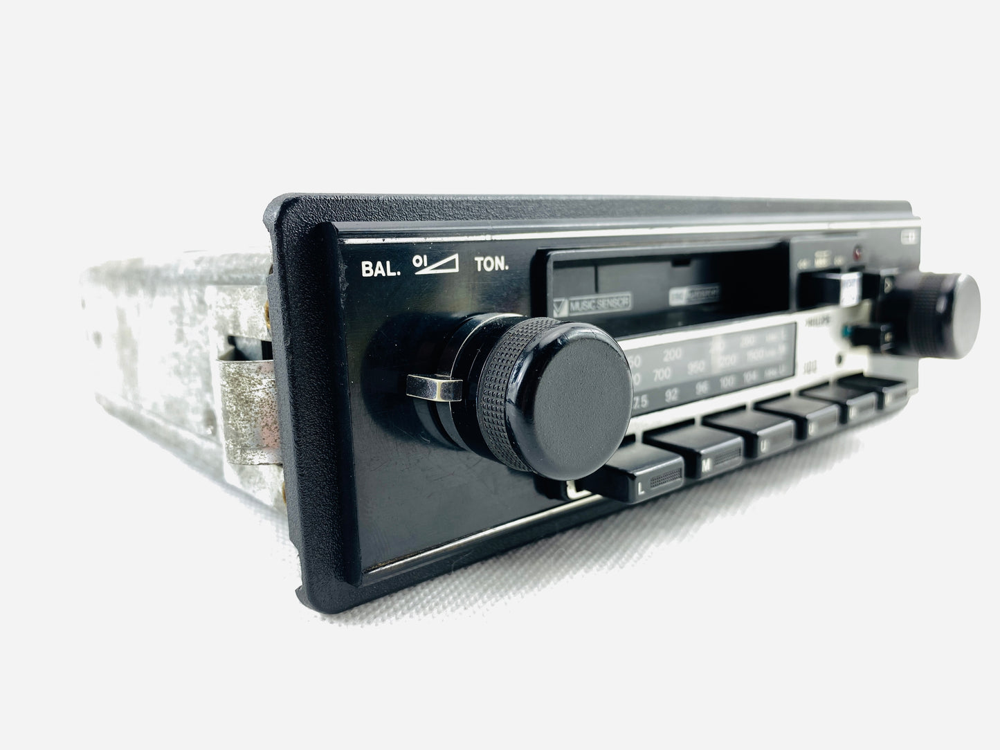 Philips 800 vintage car cassette radio 22AC800/00 serviced with invisible Bluetooth upgrade