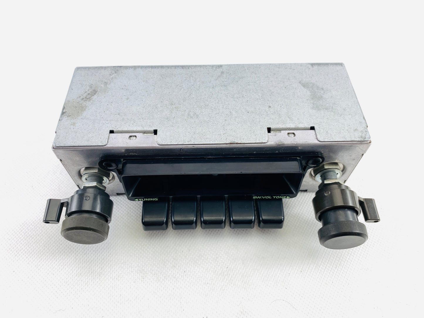 1970s Clarion car radio upgraded with Bluetooth for Nissan, Datsun, and Suzuki. Model: RS-1006I / Part Number: 0029216