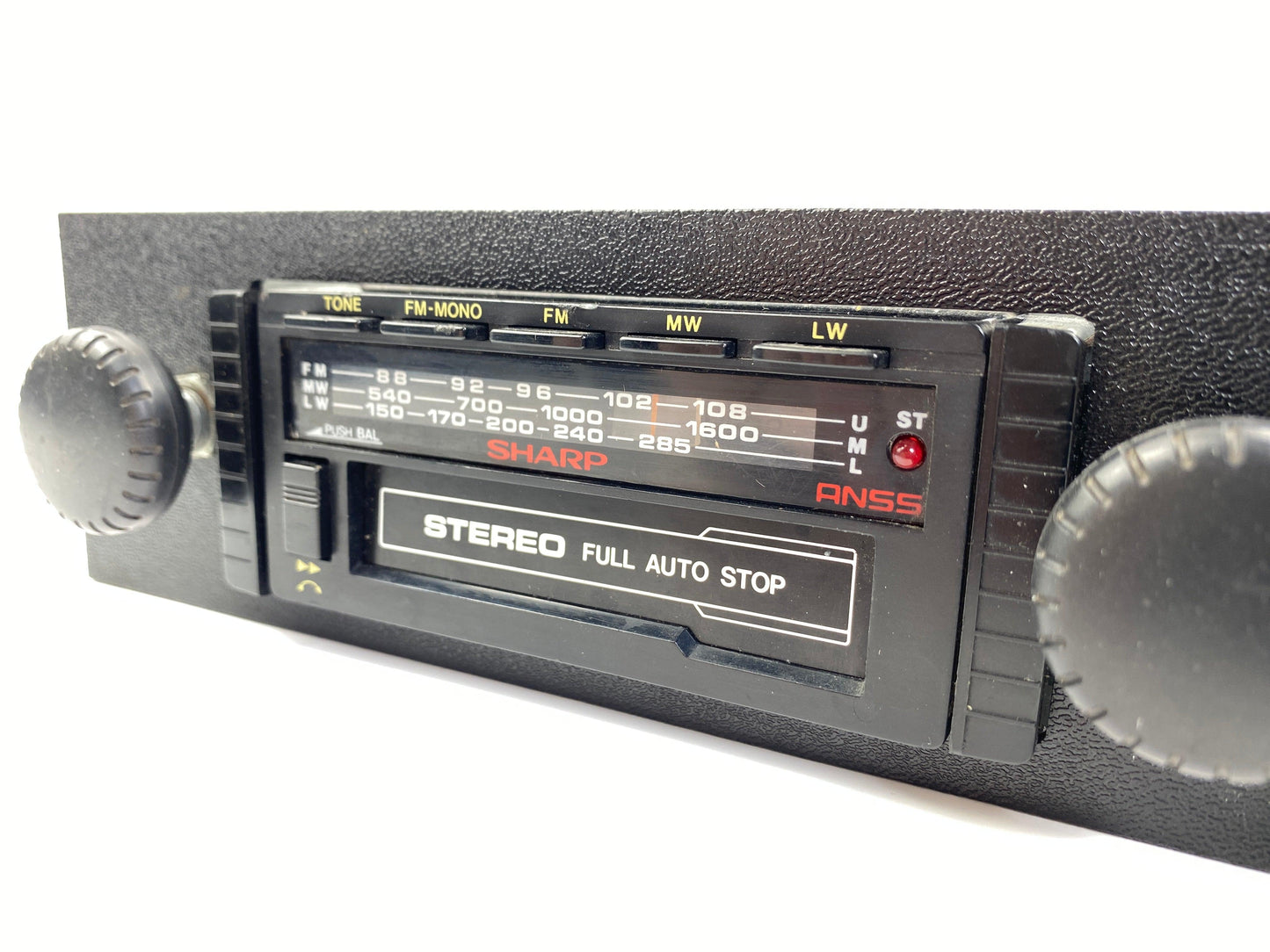 1980s Sharp RG-9000 car radio with bluetooth retrofit