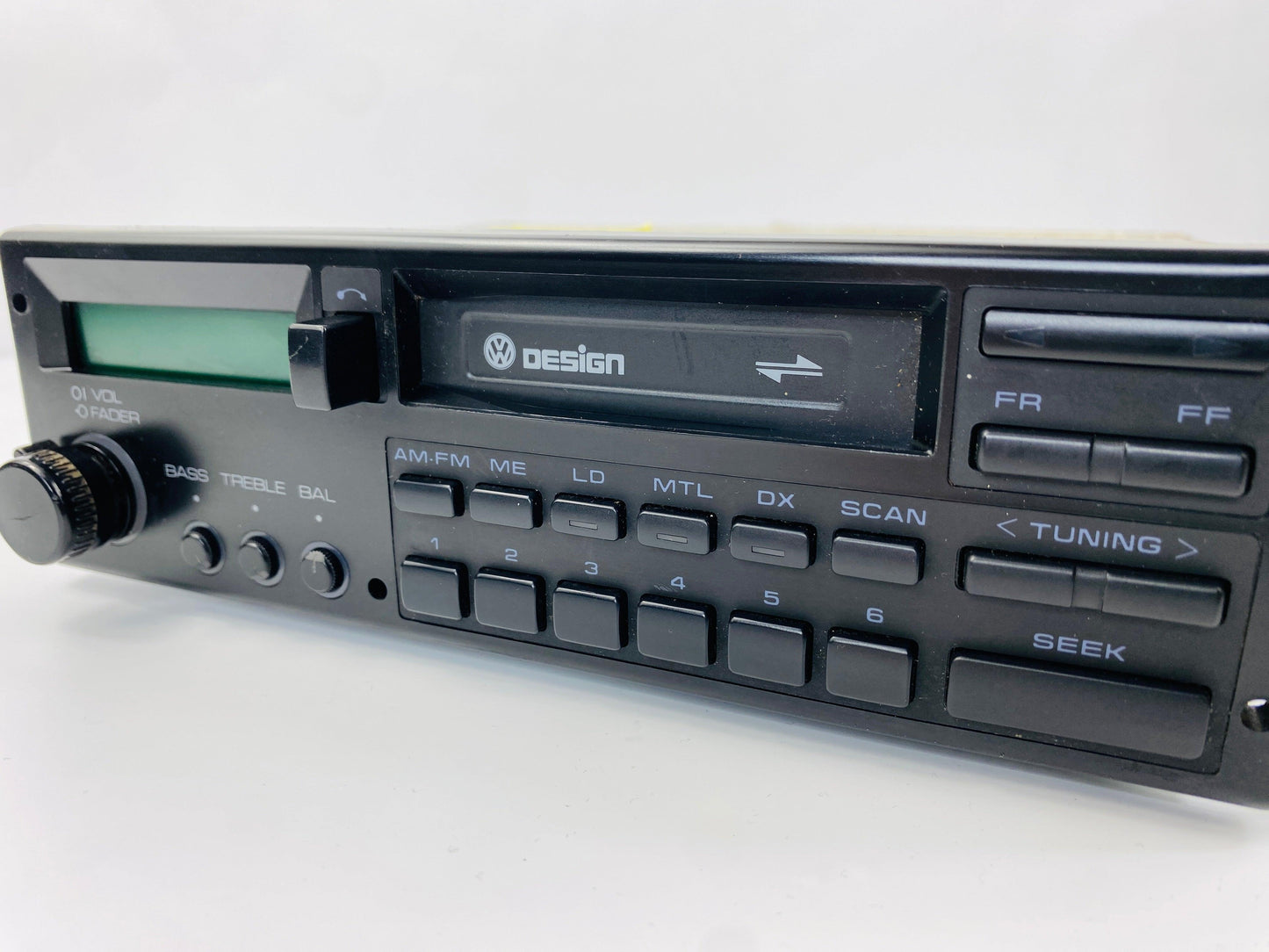 1980s VW Heidelberg Design Car Cassette Radio Player