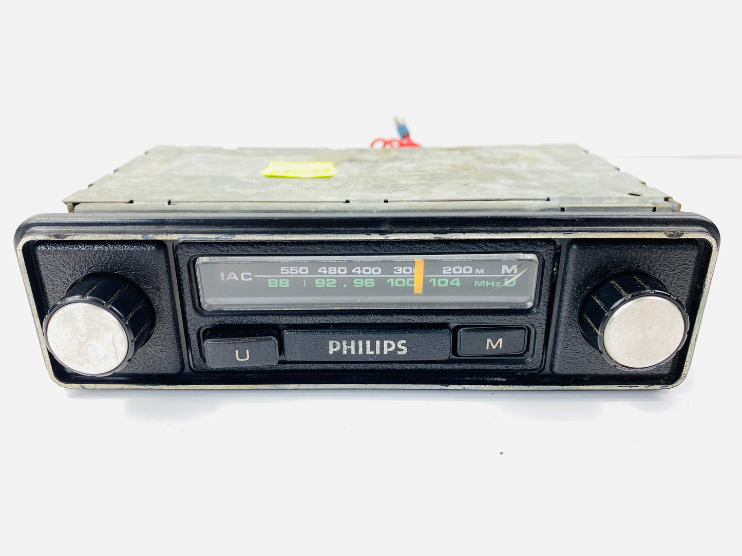 Vintage 1970s Philips 351 Car FM Radio Player + Bluetooth