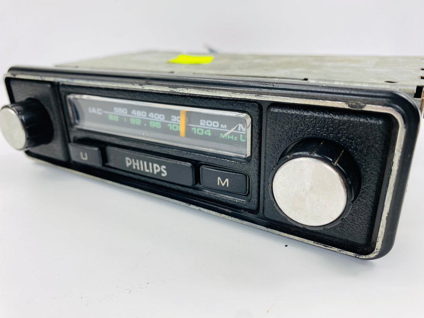 Vintage 1970s Philips 351 Car FM Radio Player + Bluetooth