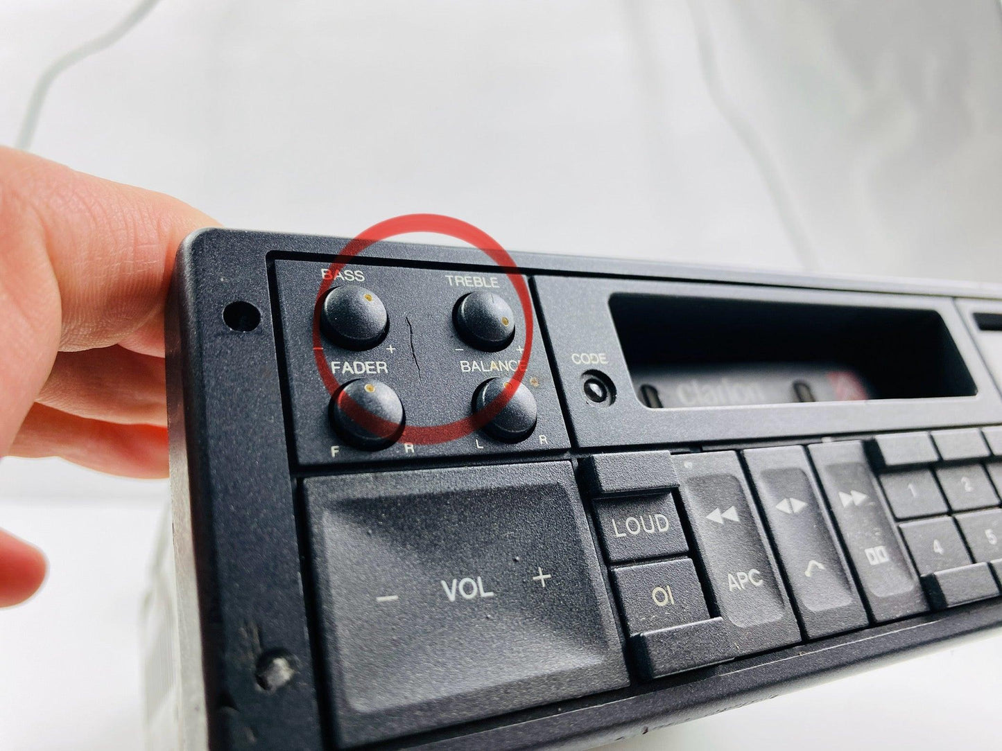 Genuine Citroen XM - Cassette Radio Player + Bluetooth Retrofit