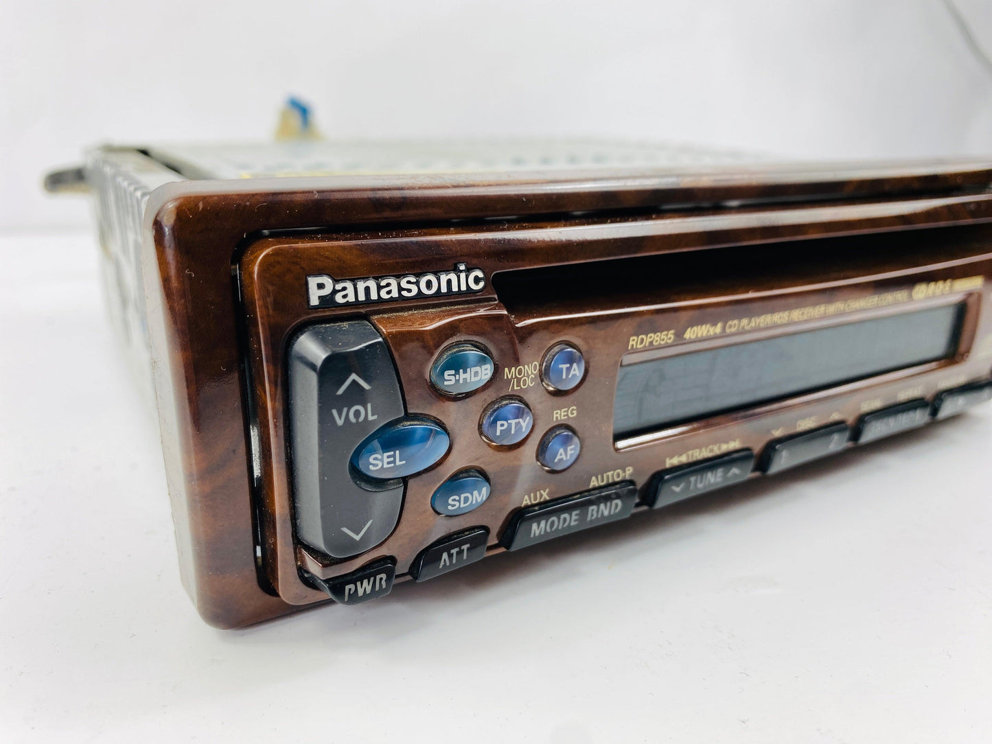 1990s Panasonic CQ-RDP855WLEN Car CD Radio Player + Bluetooth Retrofit