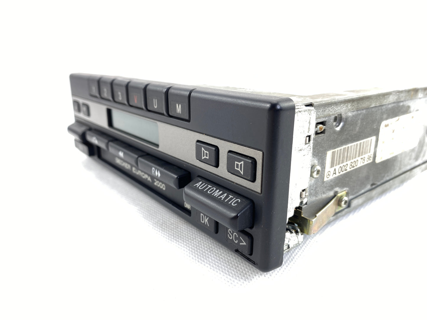 1980s Becker Europa 2000 Car Cassette Radio Player + Bluetooth 