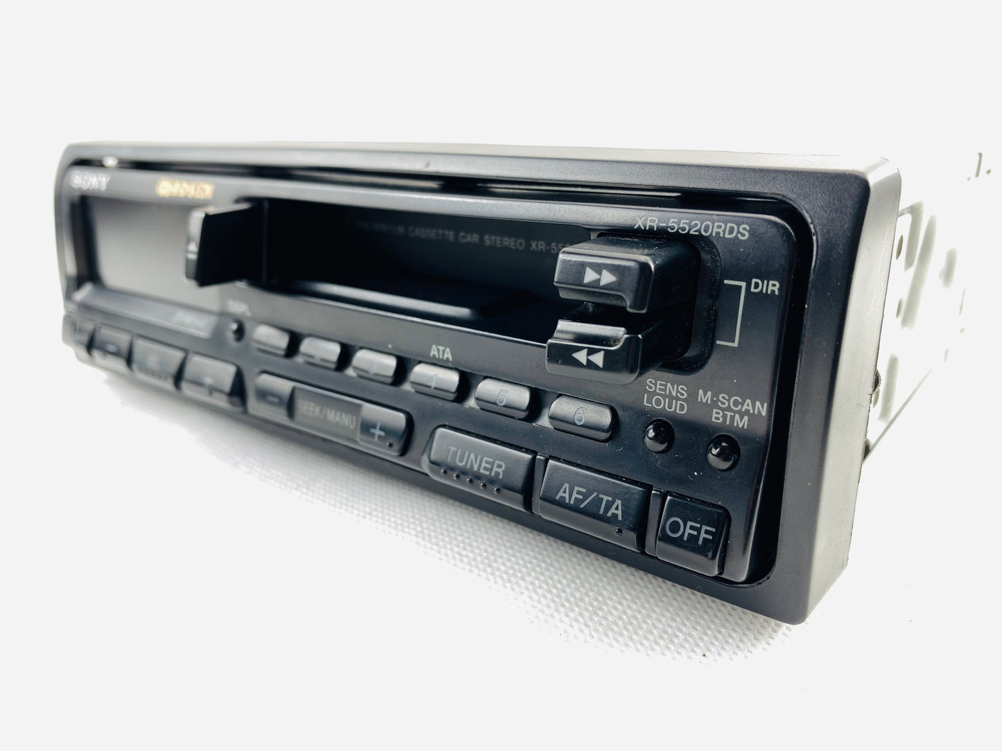 1990s Sony XR-5520RDS Car Cassette Radio Player