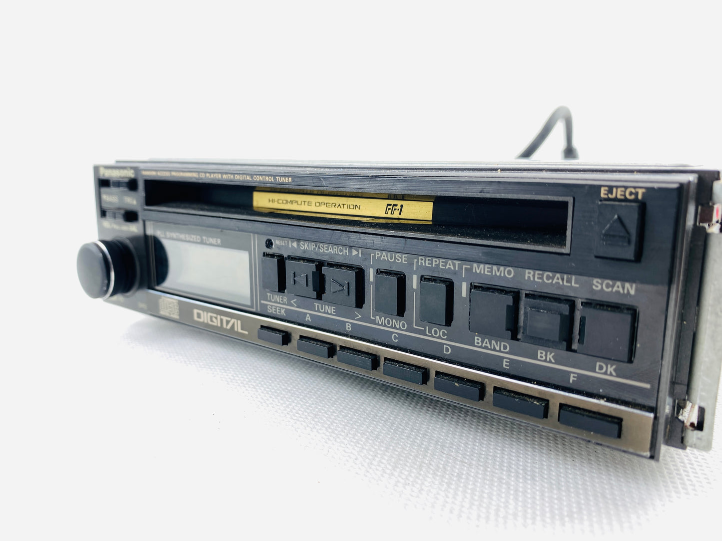 1980s Panasonic (Technics) DP5 / CQ-DP5EG Car CD Radio Player