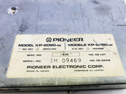 Pioneer KP-2080 vintage car radio cassette player upgraded with Bluetooth, 1 DIN size, serviced and tested