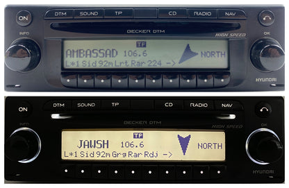 Genuine Hyundai Becker DTM High Speed CD Radio Player + Code
