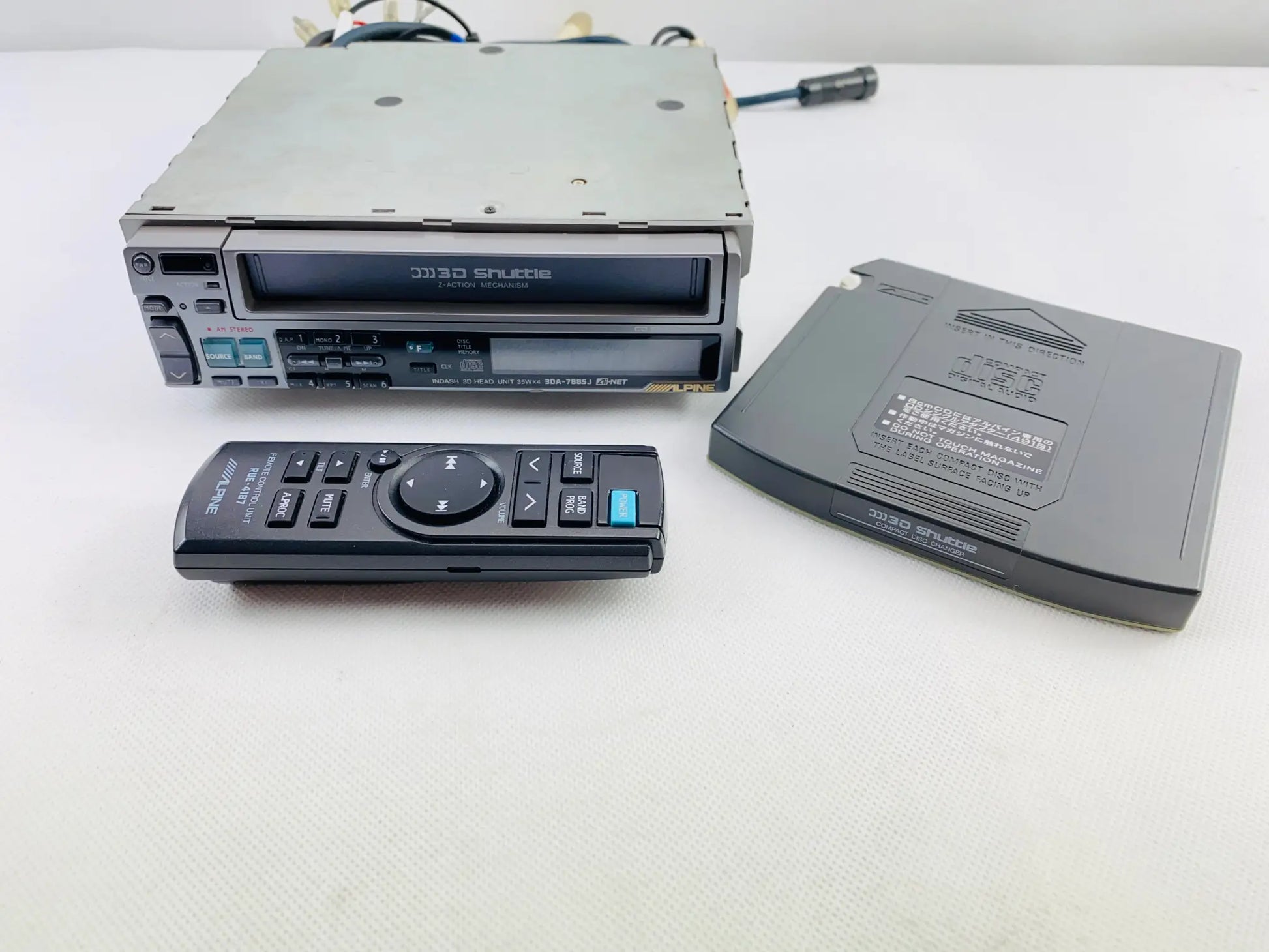 1990s Alpine 3DA-7885J High-End 3 CDs Radio Deck – Baltic Retrofit 1990s Alpine 3DA-7885J High-End 3 CDs Radio Deck – Baltic Retrofit