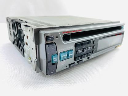 Alpine CDA-7843J power and mode loud buttons close-up