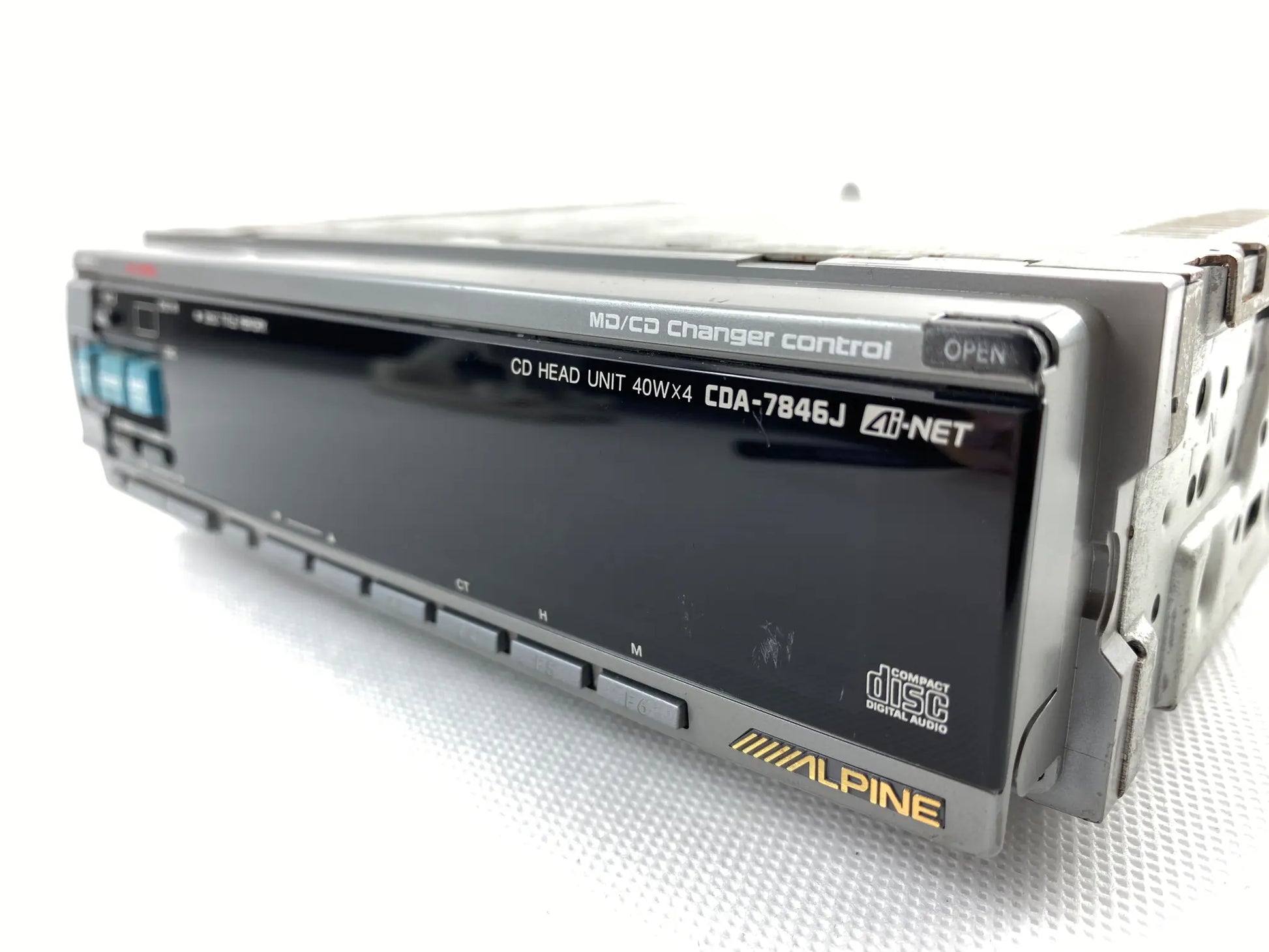 1990s High-End Alpine CDA-7846J Car CD Radio Player – Baltic Retrofit