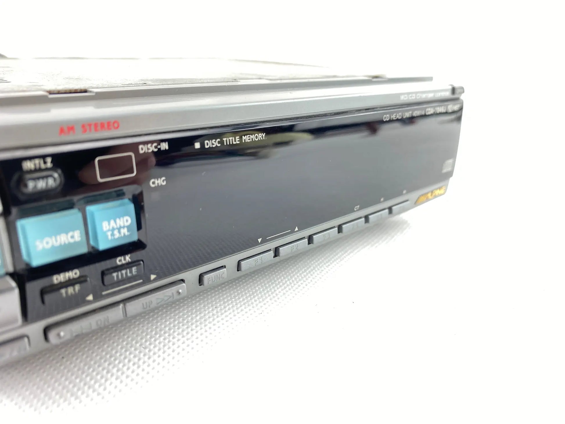 1990s High-End Alpine CDA-7846J Car CD Radio Player – Baltic Retrofit