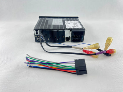 Rear connections, RCA leads and wiring connector supplied with the Alpine TDA-7552R