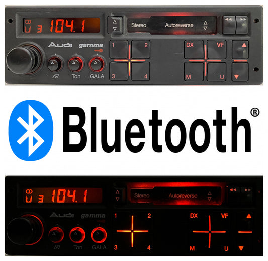 Vintage Audi Blaupunkt Gamma 3 Car Radio + Bluetooth