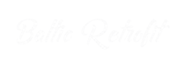 Baltic Retrofit script-style logo
