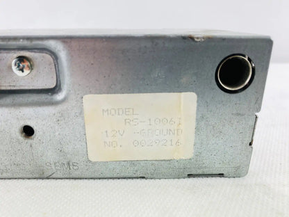 Clarion RS-1006L 12V ground vintage car radio model label made in Japan