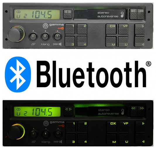 1980s VW Gamma 2 Car Cassette Radio Player ( Grundig )