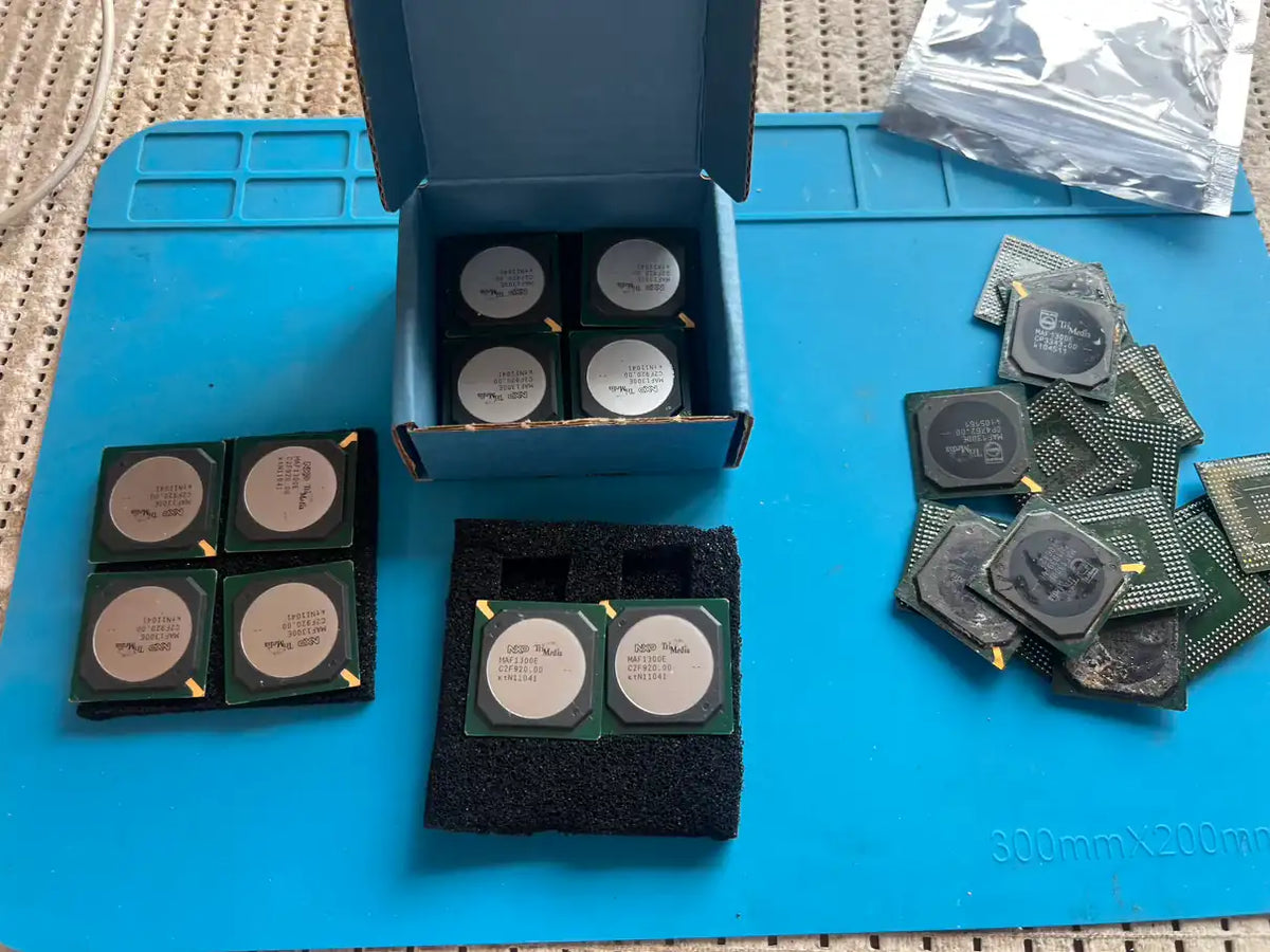 MAF1300E processors used for Bentley Continental GT and VW Phaeton multimedia repairs