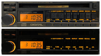 1980s Panasonic (Technics) DP5 / CQ-DP5EG Car CD Radio Player