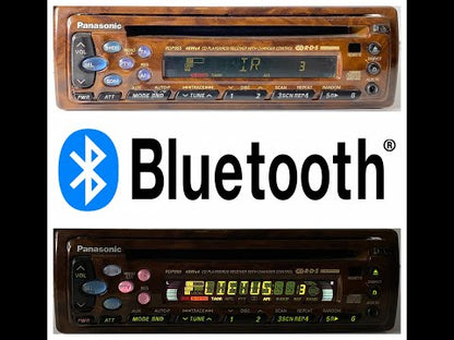 1990s Panasonic CQ-RDP855WLEN Car CD Radio Player + Bluetooth Retrofit